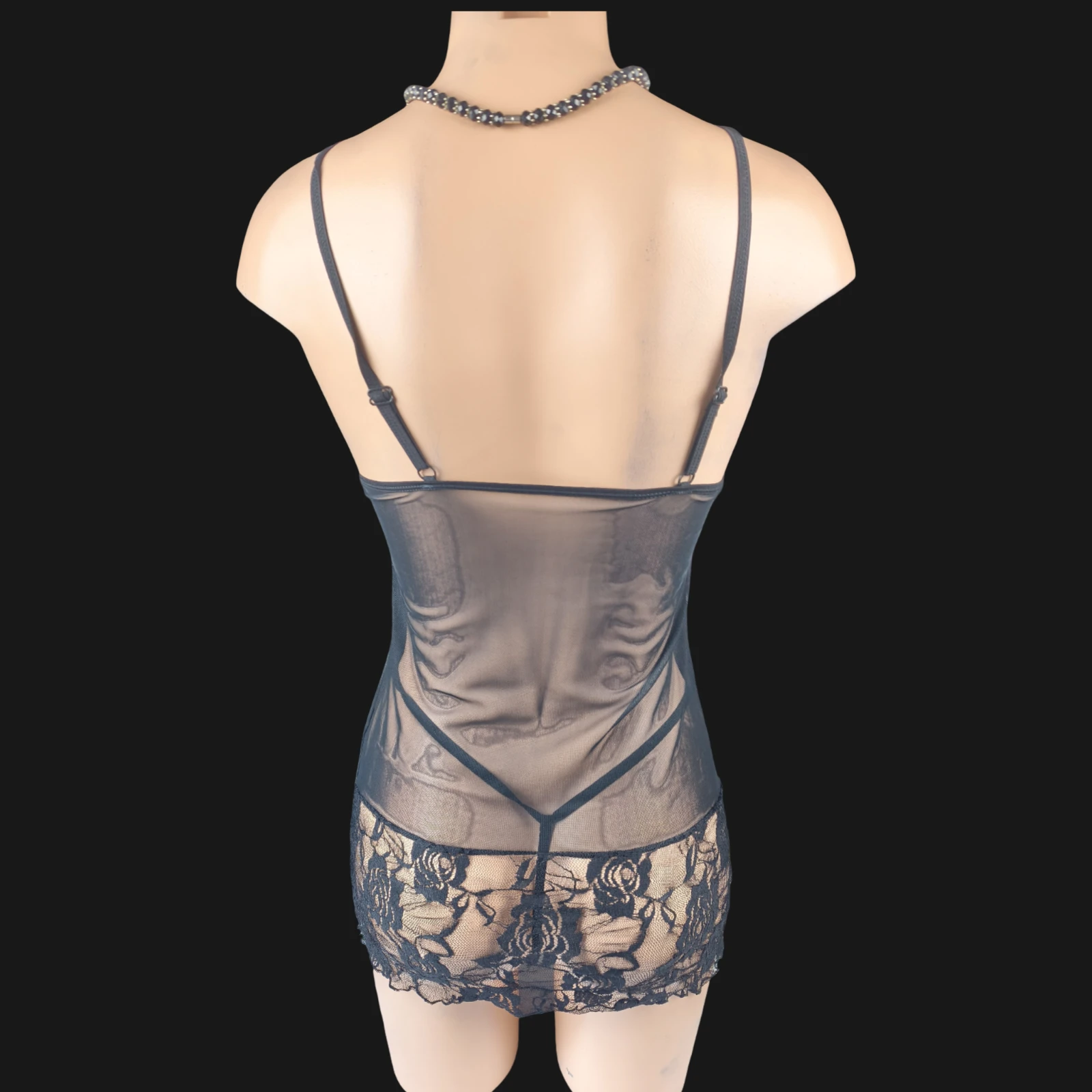 Set de lencería 2 piezas pijama + tanga – Nuevo - Talla S/M 36/38 – photo 11